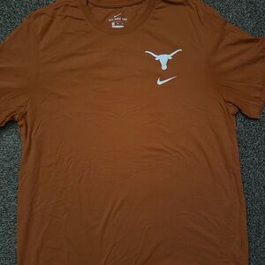 Nike LongHorns Men's Brown T-Shirt
